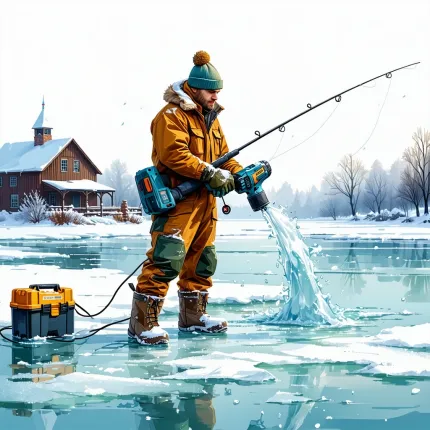 Шуруповерт для ледобура: требования по крутящему моменту и выбор модели