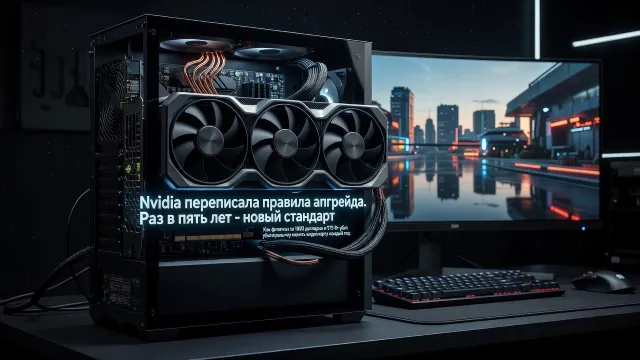 Nvidia переписала правила апгрейда. Раз в пять лет - новый стандарт